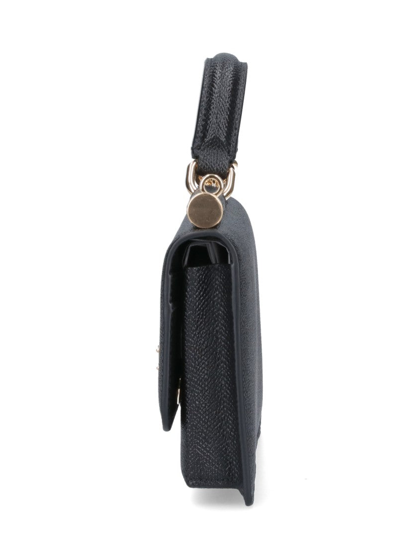 Dolce & Gabbana Textured Black Leather Mini Bag