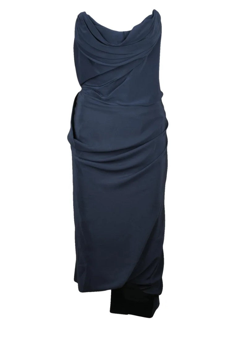 Vivienne Westwood Silk Bustier Dress - Multicolor