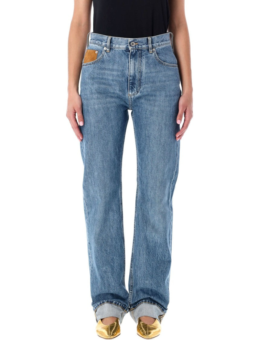 Bottega Veneta Straight-Leg Denim Jeans