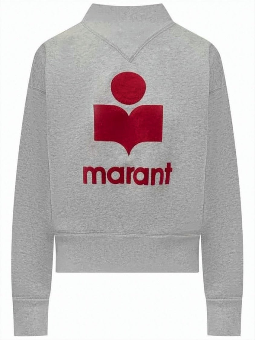 Isabel Marant Cropped Long-Sleeve Sweatshirt