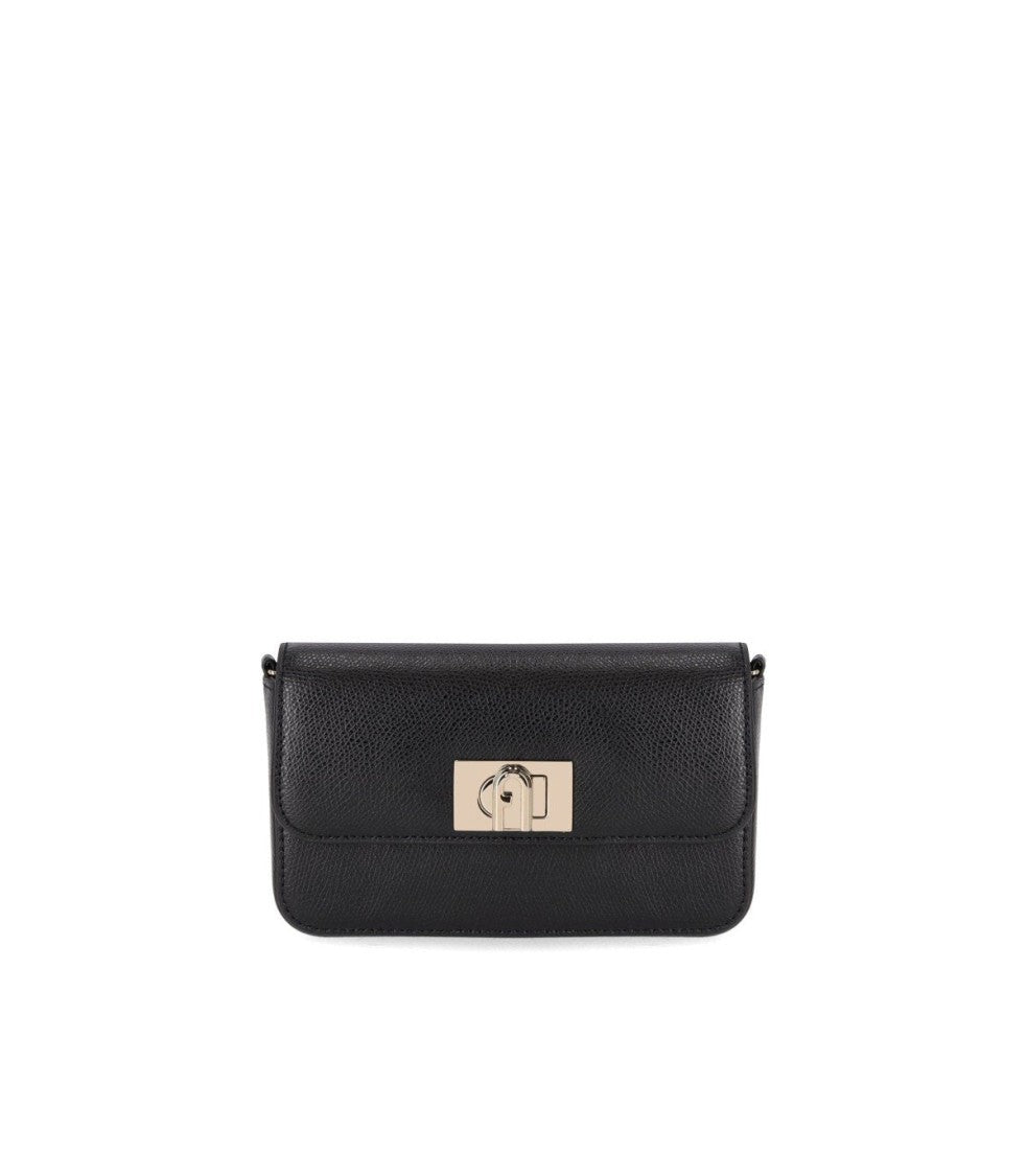 Furla 1927 Mini Black Crossbody Bag