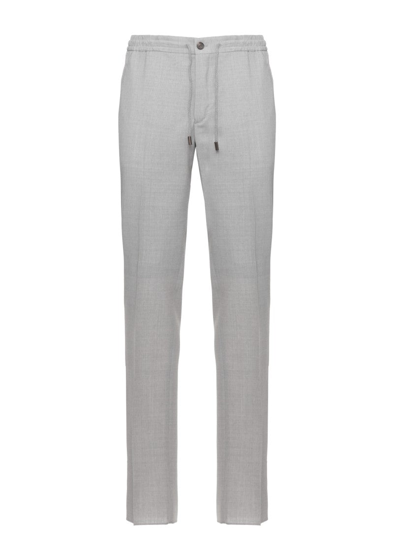 Incotex Grey Wool Pants
