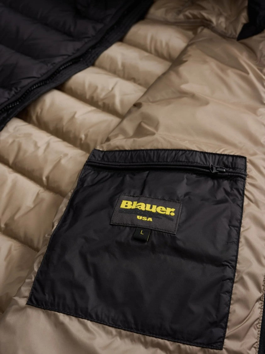 Blauer Lightweight Quilted Down Adjustable Hood Coat