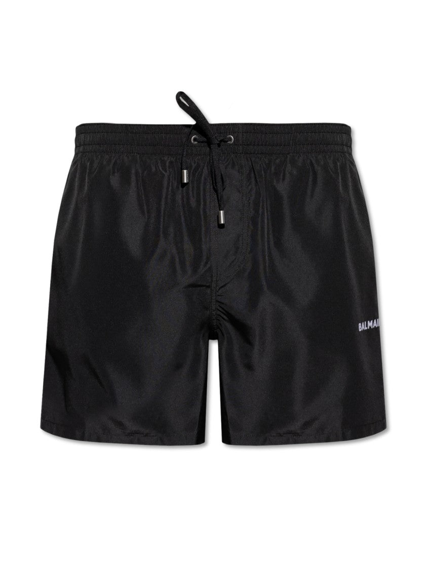 Balmain Logo Swim Shorts