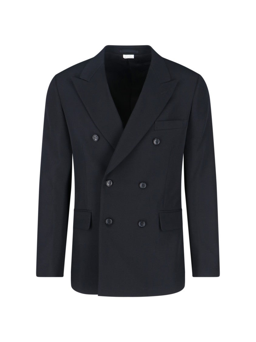 Comme Des Garçons Structured Black Jacket With Minimalist Aesthetic