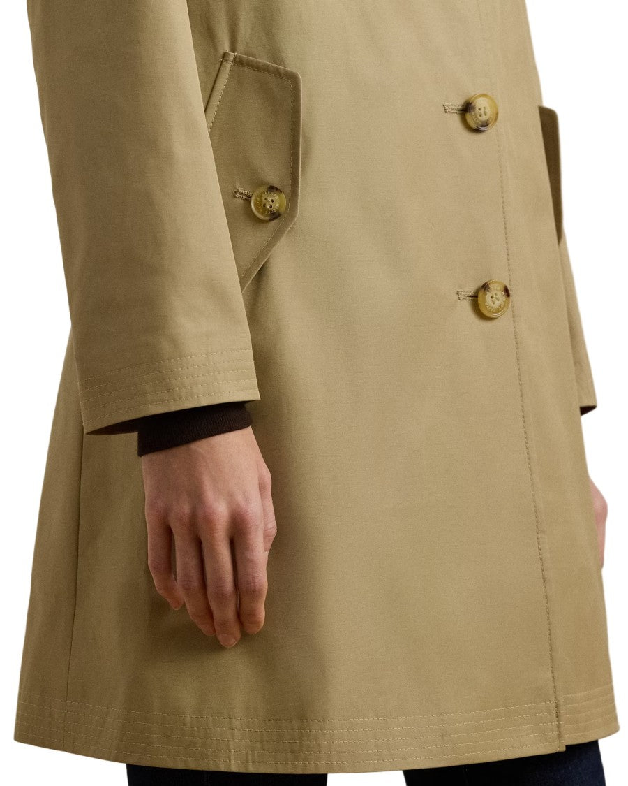 Lauren Ralph Lauren Flared Silhouette Coat With Classic Collar