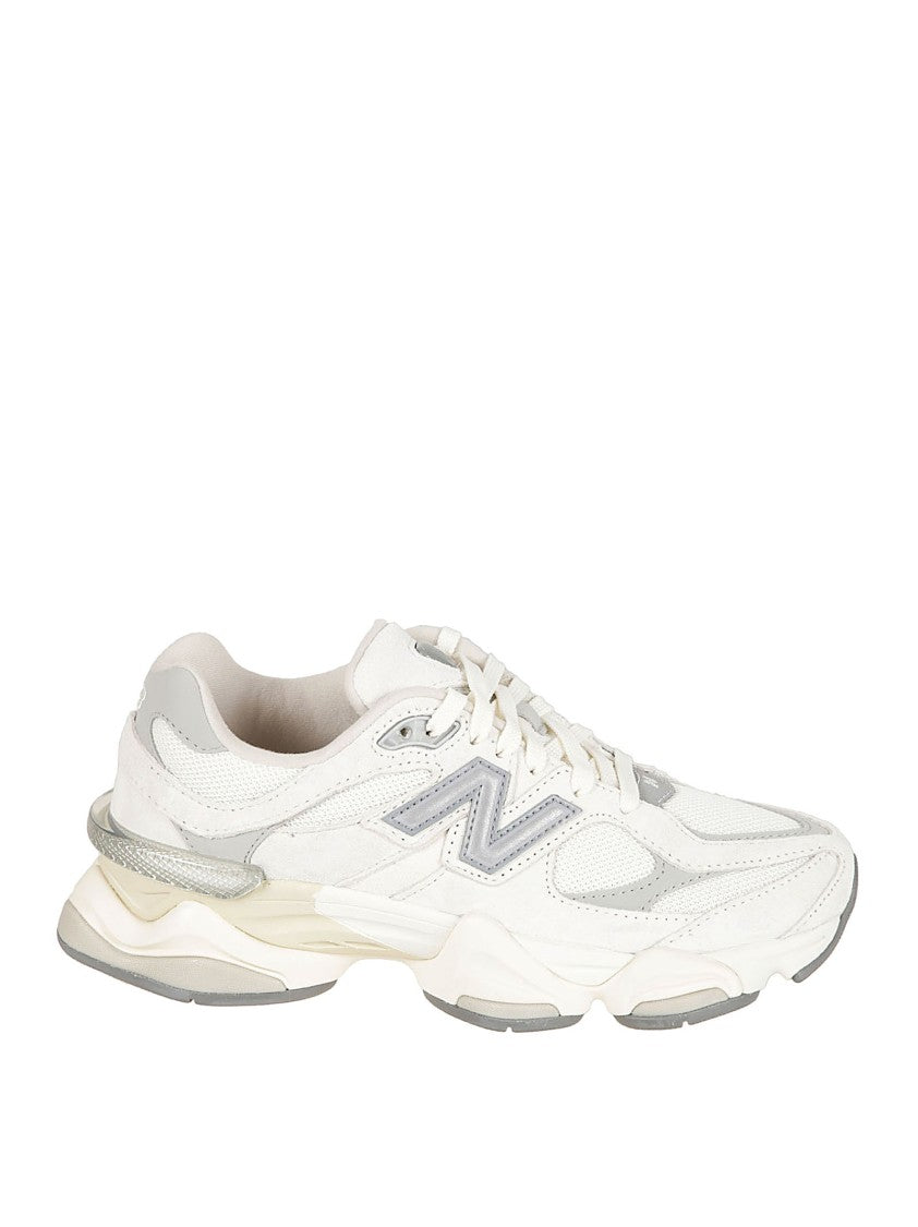 New Balance Futuristic Sneakers With Layered Nubuck