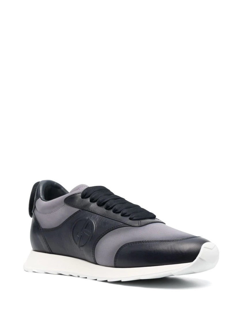 Giorgio Armani Closed Blue Trainers