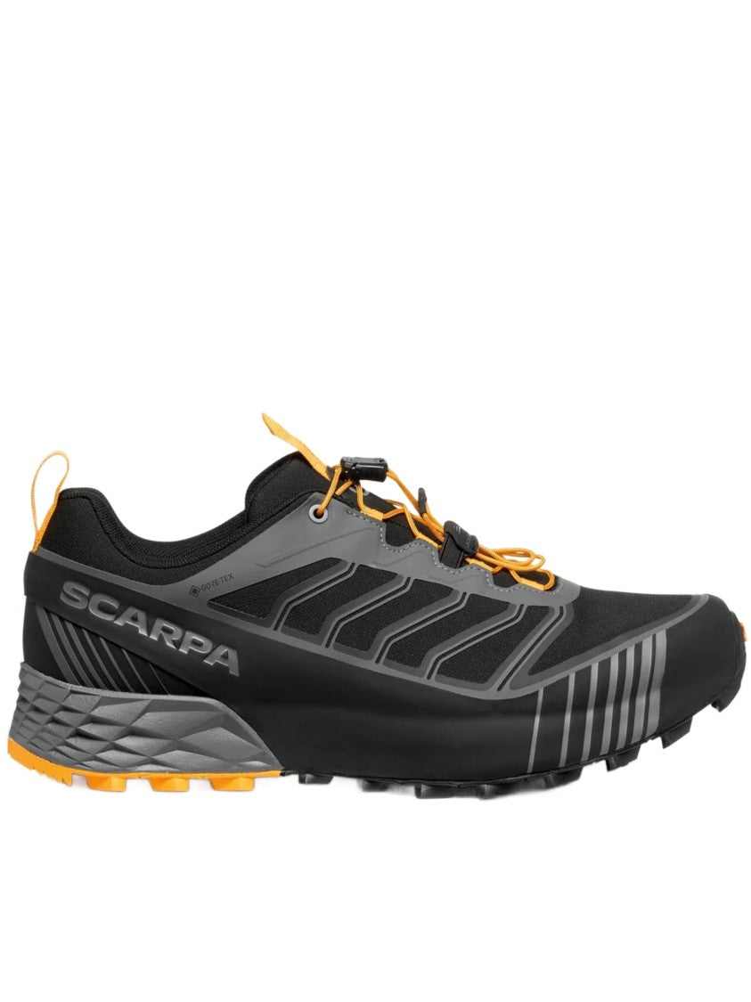 Scarpa Rugged Low-Profile Trail Sneakers With Vibrant Accents