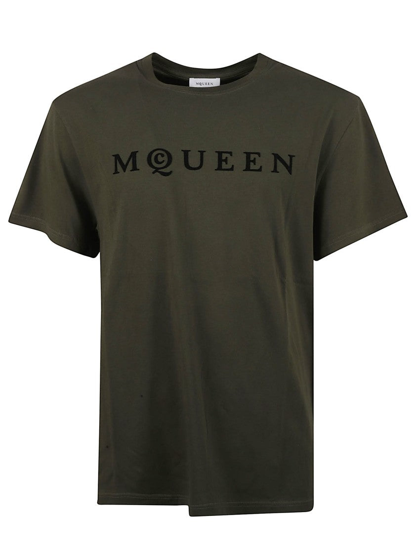 Alexander Mcqueen Relaxed Fit Cotton T-Shirt