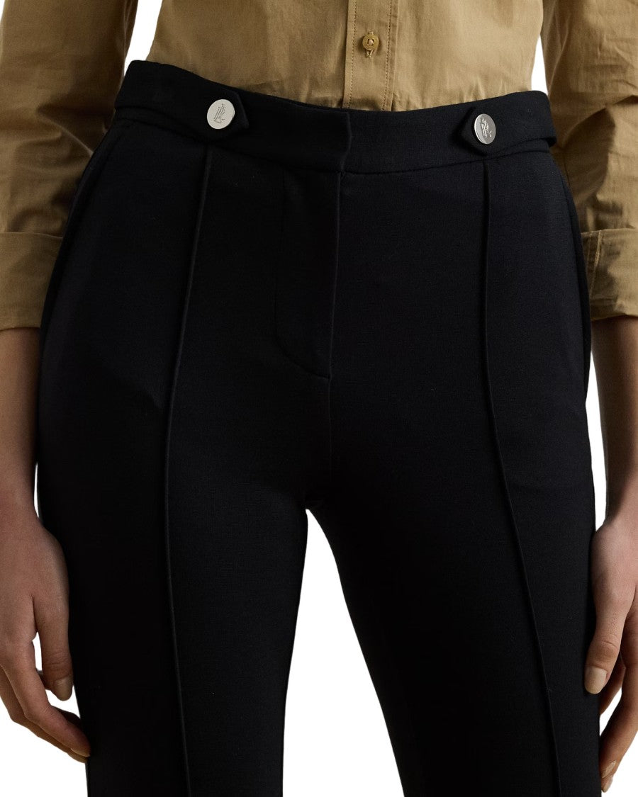 Lauren Ralph Lauren Drewin Full-Length Pleated Pants With High Waist