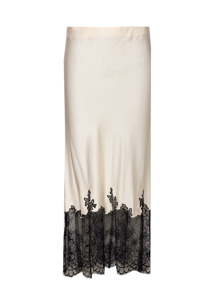 Twin-Set Satin Longuette Skirt