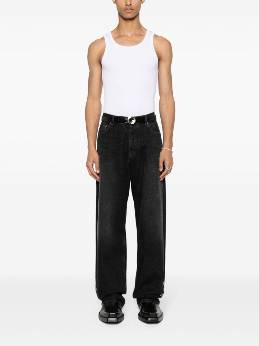 Givenchy Fine Ribbed Stretch-Cotton Sleeveless T-Shirt