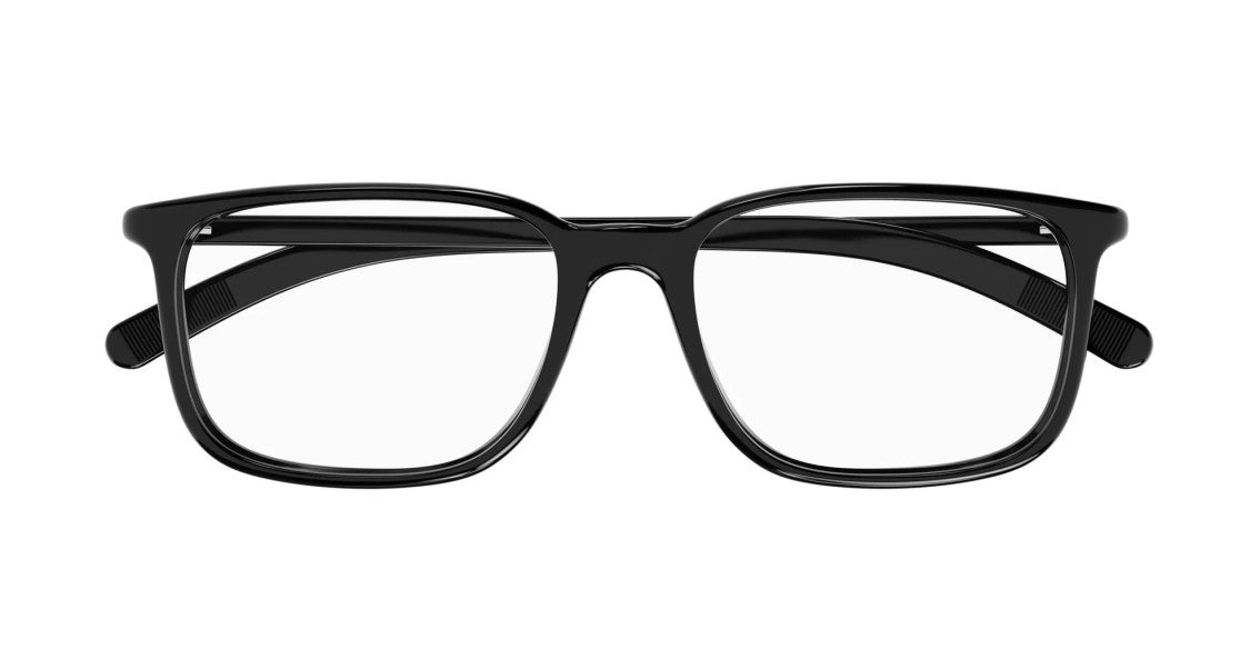 Montblanc Eyeglasses Montblanc Mb0328o 001 Black Black Transparent 54/17/145