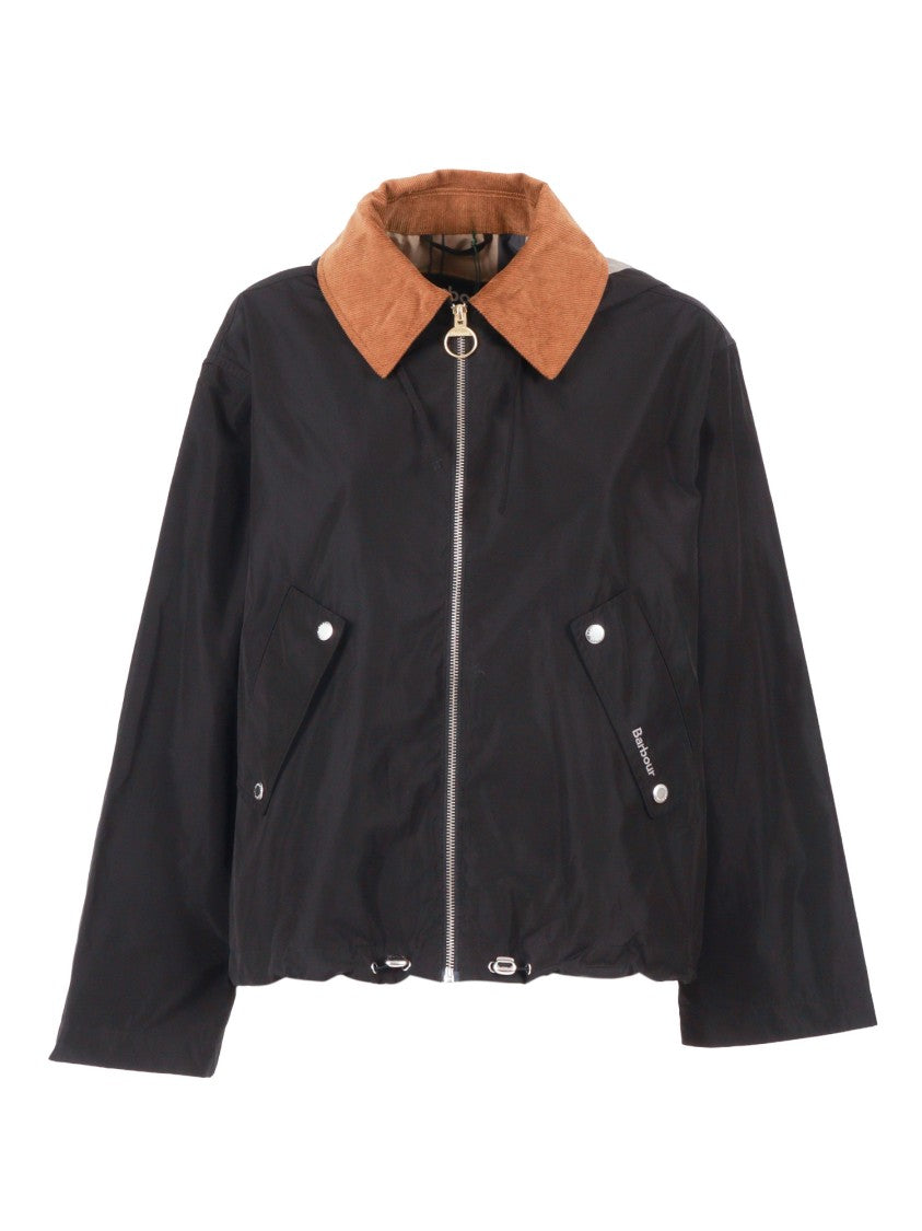 Barbour Weaver Showerproof Corduroy Collar Jacket