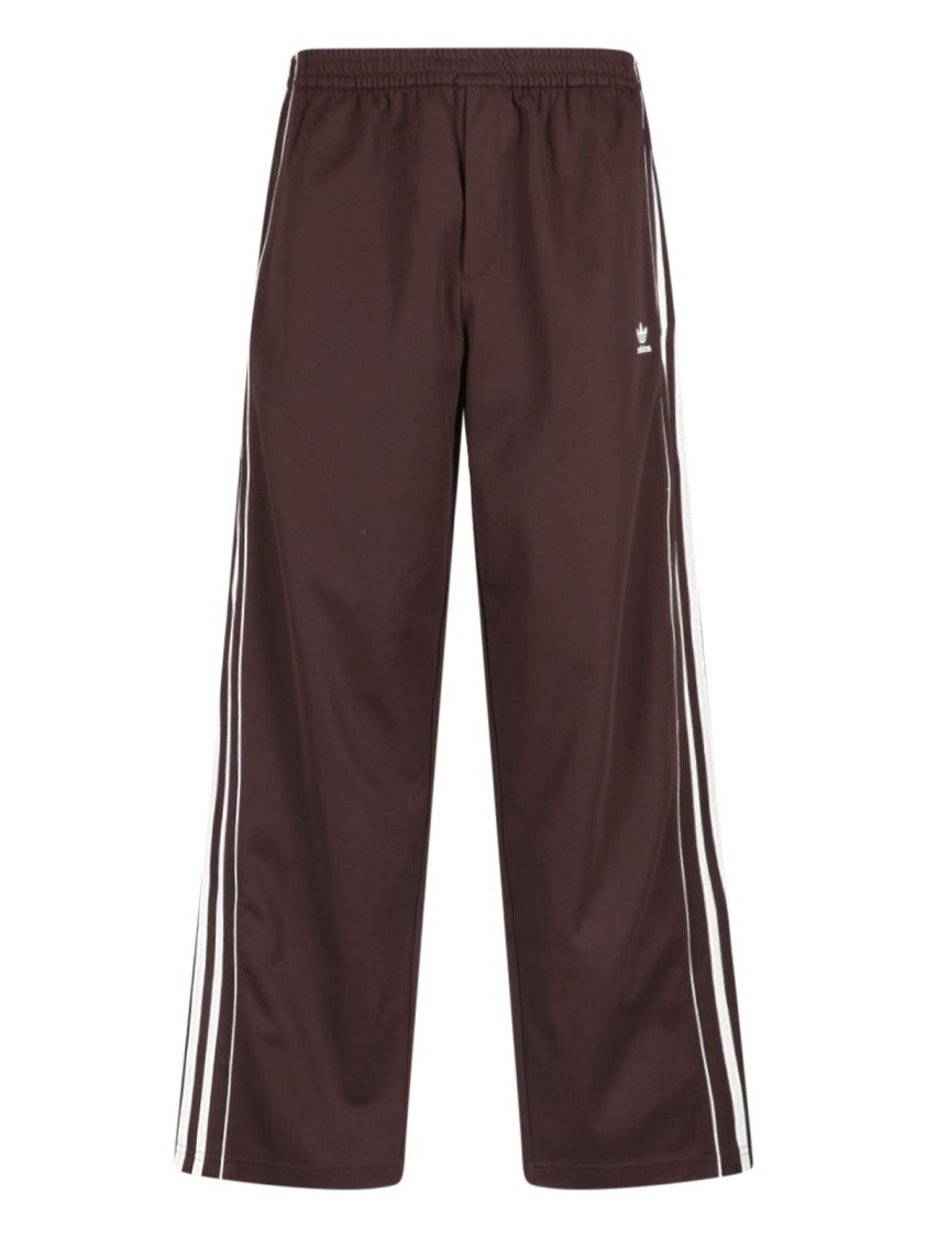 Adidas Originals By Wales Bonner Brown Relaxed Fit Side Stripe Trousers