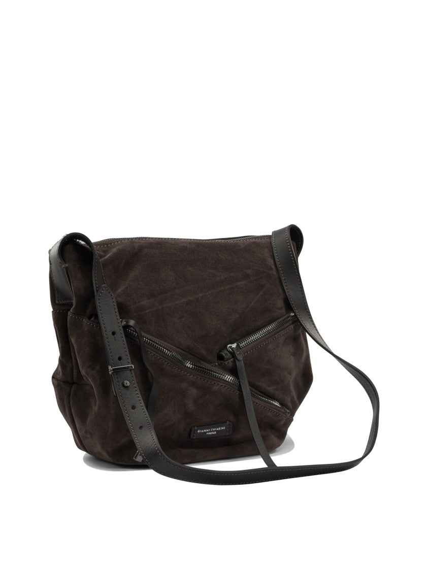 Gianni Chiarini Suede Crossbody Bag