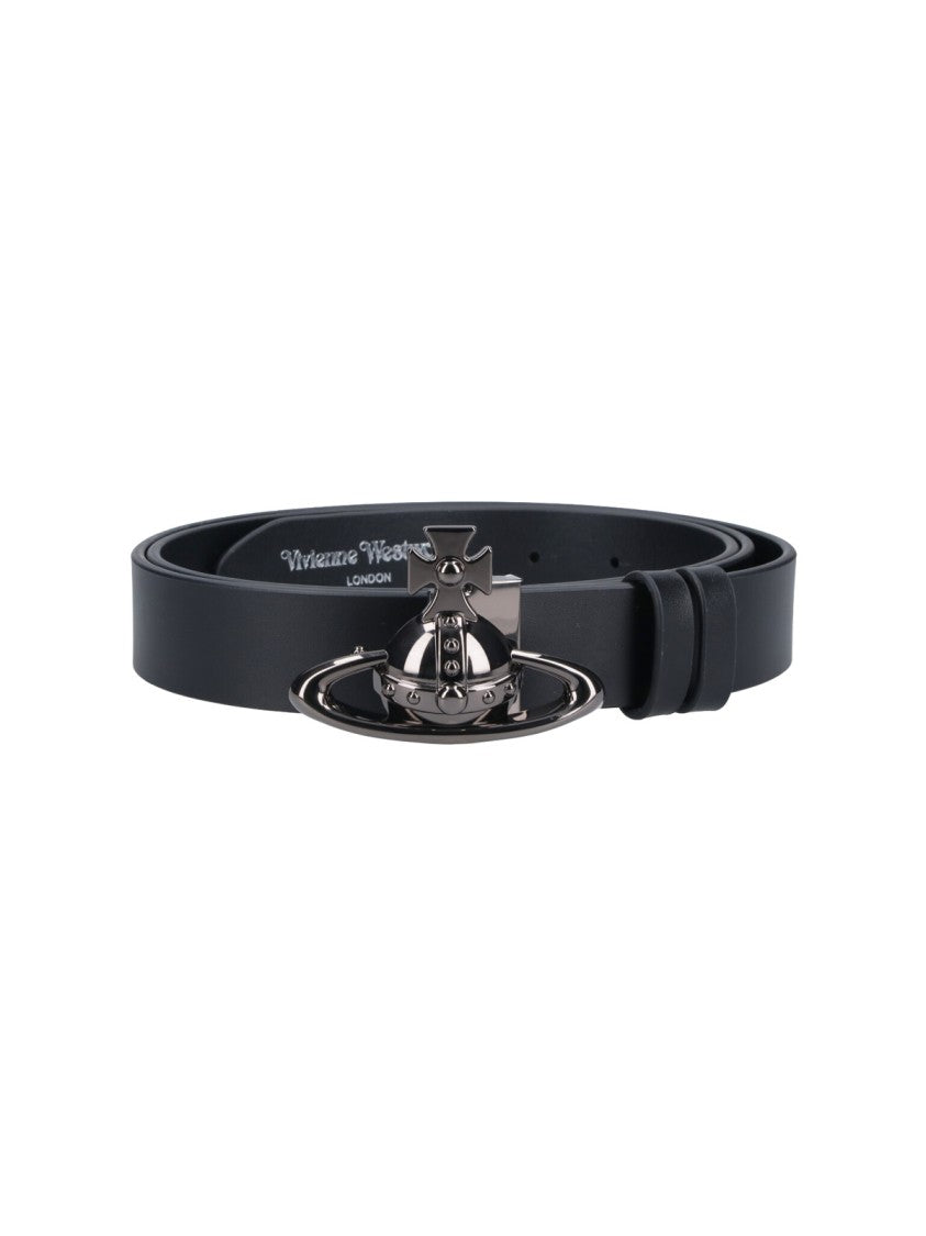 Vivienne Westwood "Orb" Belt – Black
