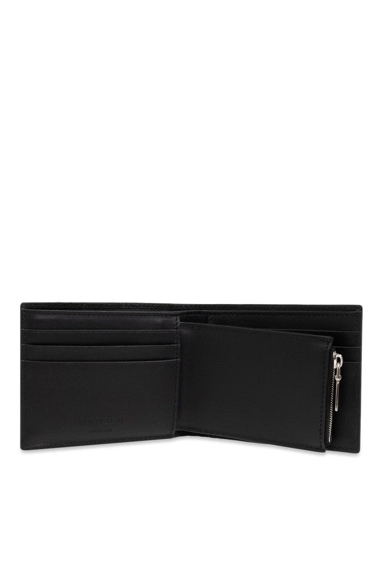 Alexander Mcqueen Smooth Calf Leather Wallet With Minimalist Design
