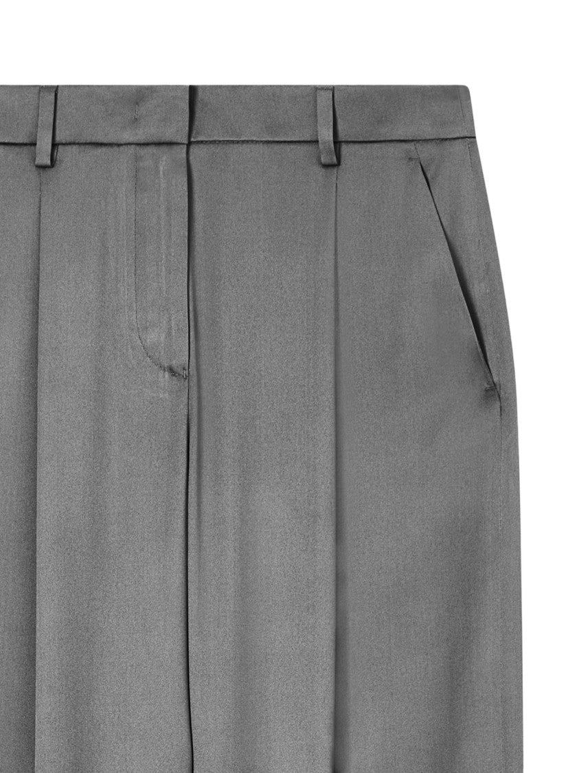 Giorgio Armani Double Silk Satin Trousers
