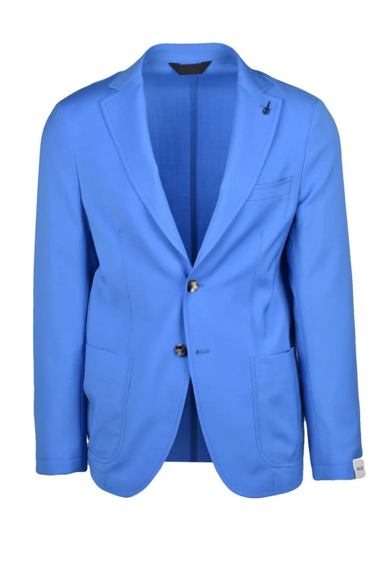 Paoloni Rounded Jacket - Light Blue