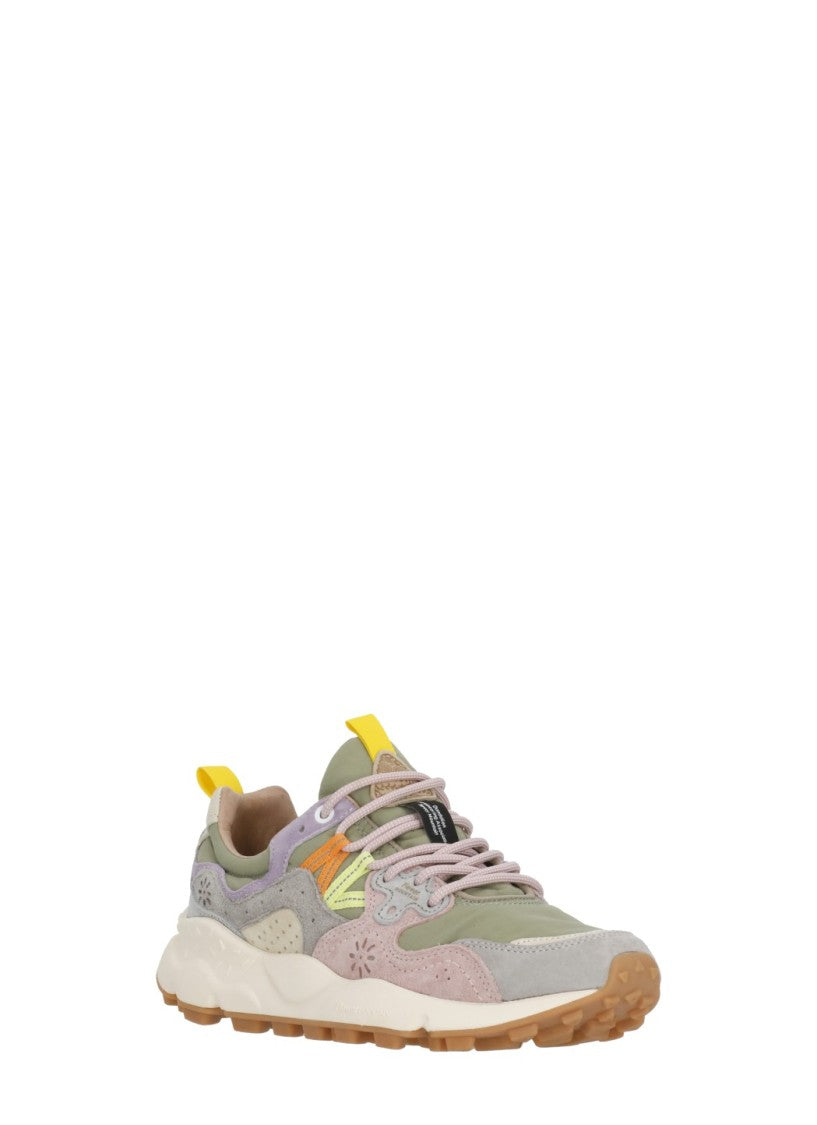 Flower Mountain Multicolor Yamano 3 Technical Fabric Sneakers