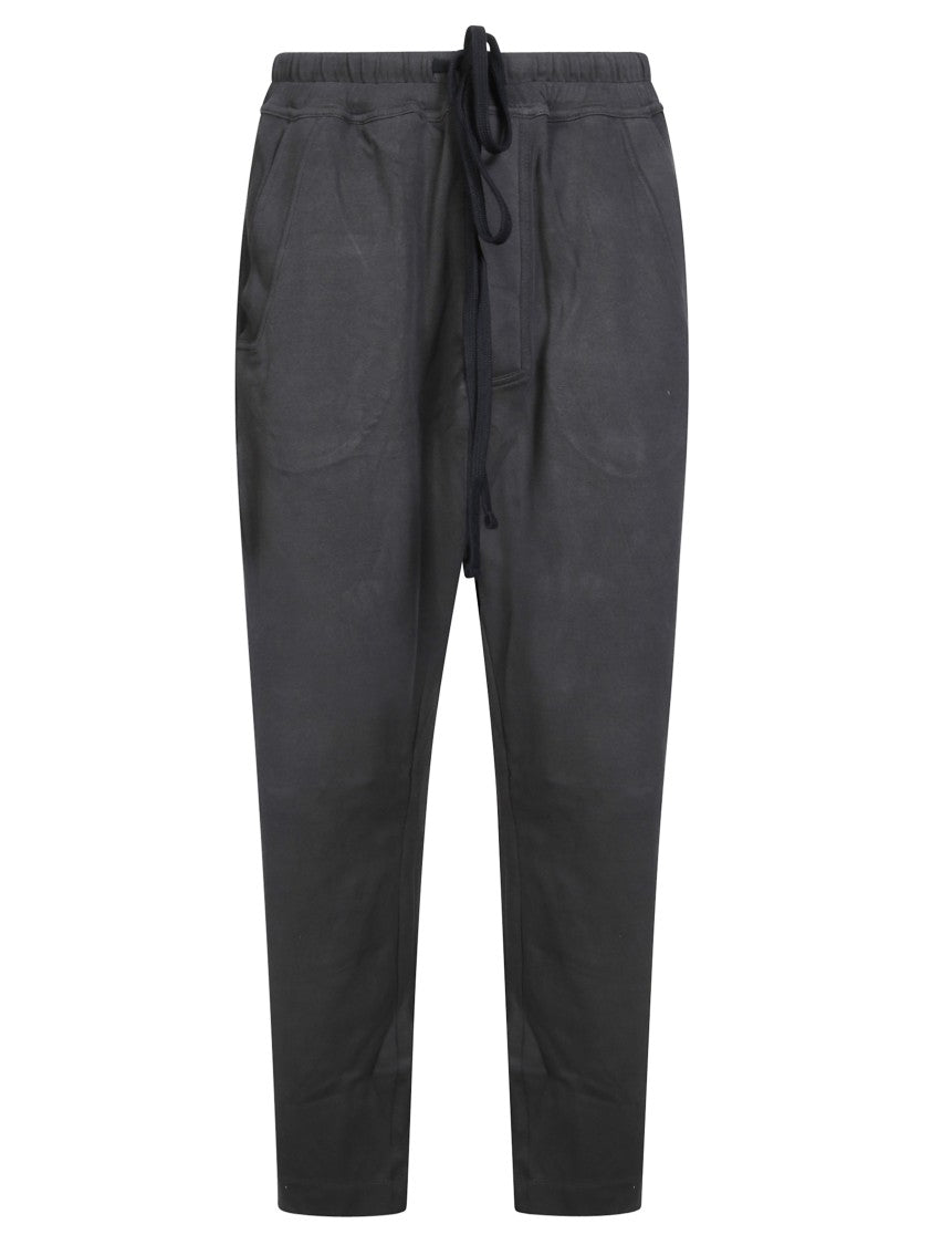 Thom Krom Relaxed Fit Grey Pants With Adjustable Waist And Practical Pockets