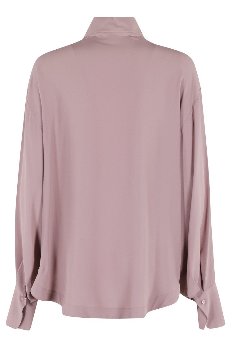 Federica Tosi Over Crepe De Chine Shirt