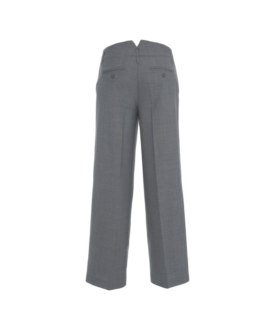Semi Couture Straight Leg Trousers With Classic Cut