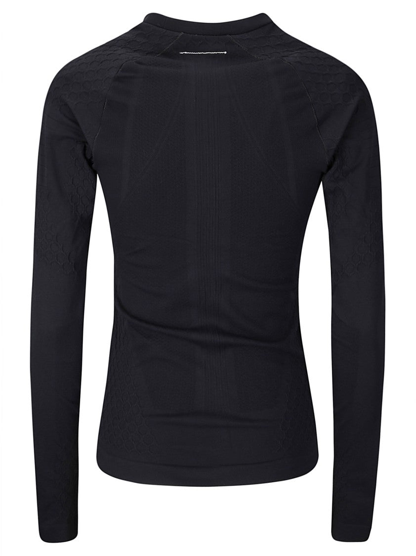 Mm6 X Salomon Long-Sleeved Nylon Crew Neck Top