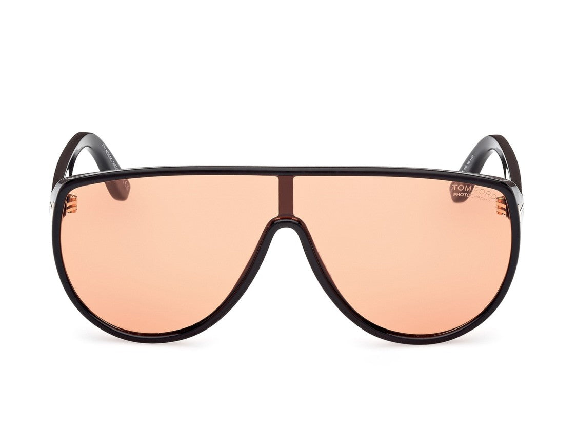 Tom Ford Amber Ft1182 Oversized Shield Sunglasses