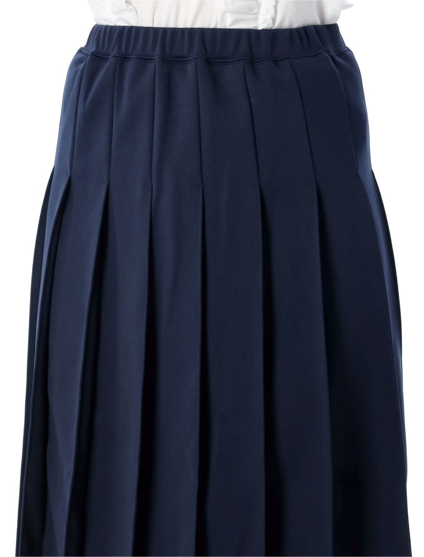 Comme Des Garçons Pleated Midi Skirt