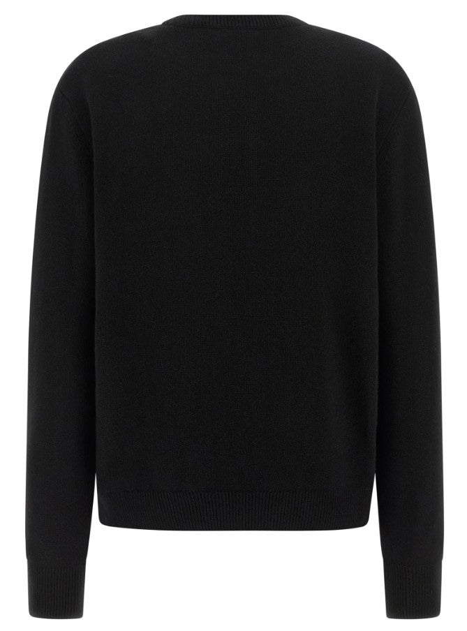 Mc2 Saint Barth Gold 'Vacanze Di Natale' Black Sweater