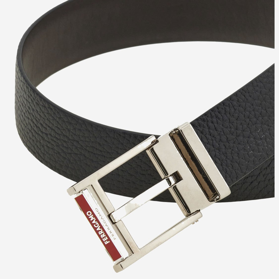 Salvatore Ferragamo Leather Embroidered Belt