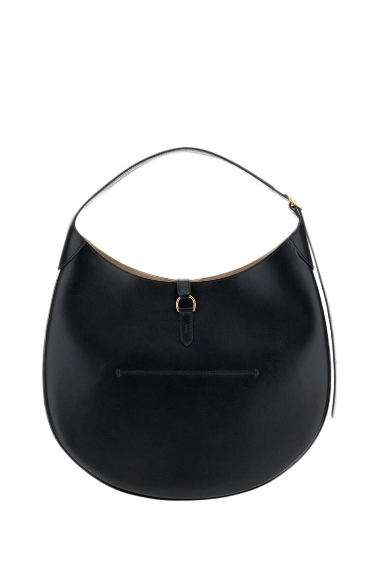 Polo Ralph Lauren Black Polo Id Hobo Bag