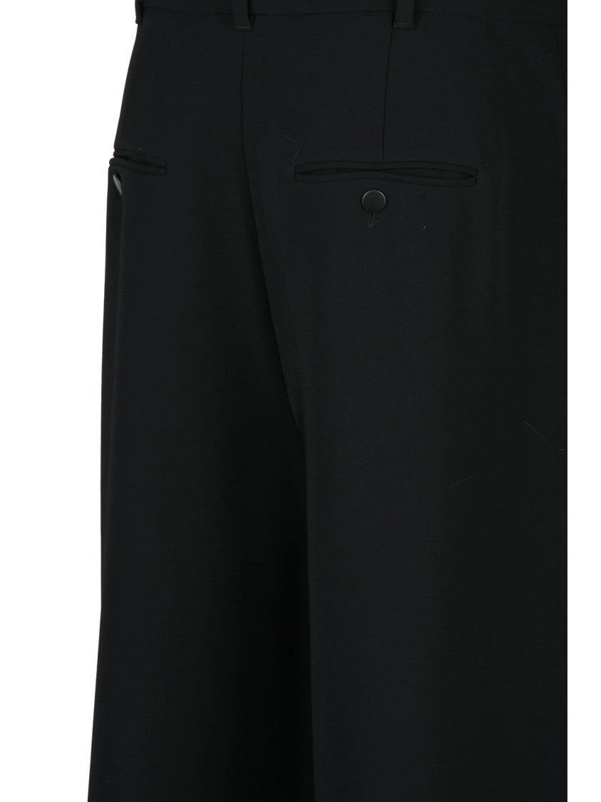 Max Mara Straight-Leg Pants With Tailored Waistband And Discreet Pockets