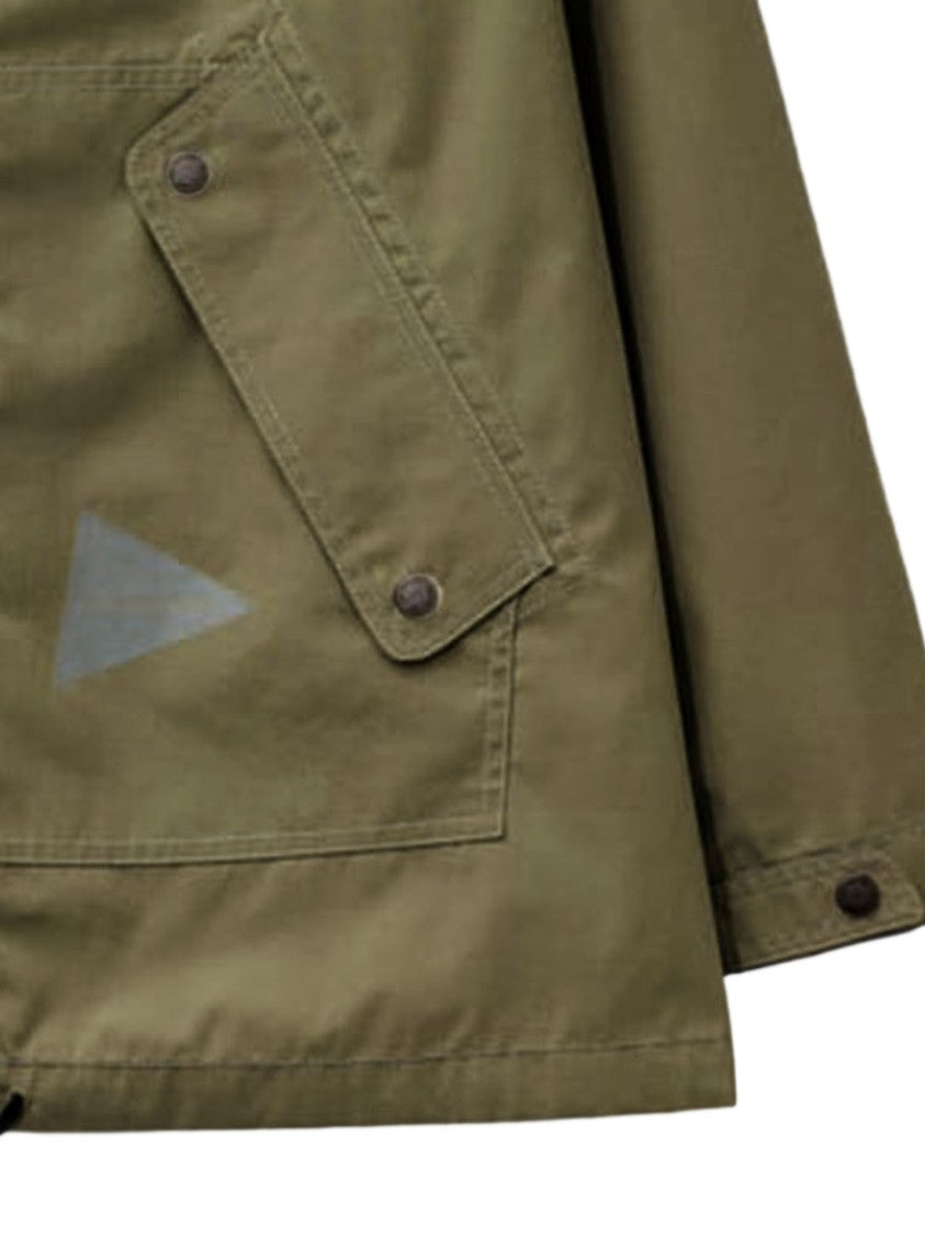 And Wander Nylon Blend Jacket With Adjustable Hood