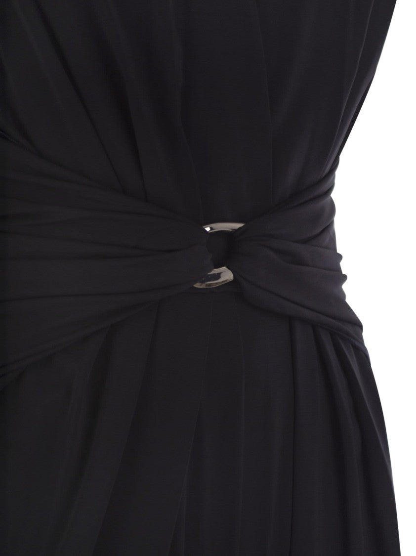 Max Mara Fiero - Viscose Jersey Bustier Jumpsuit