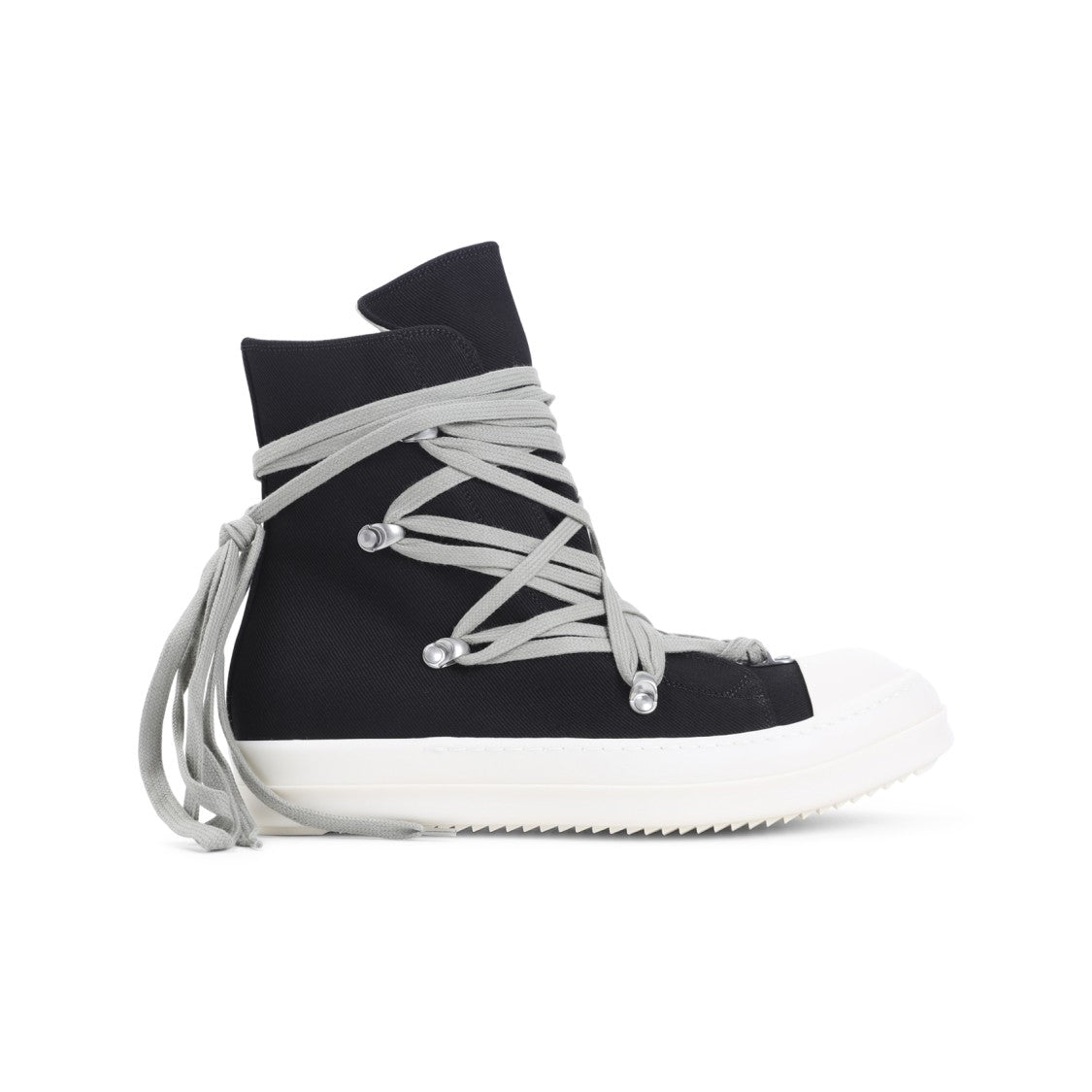 Drkshdw By Rick Owens High-Top Canvas Sneakers