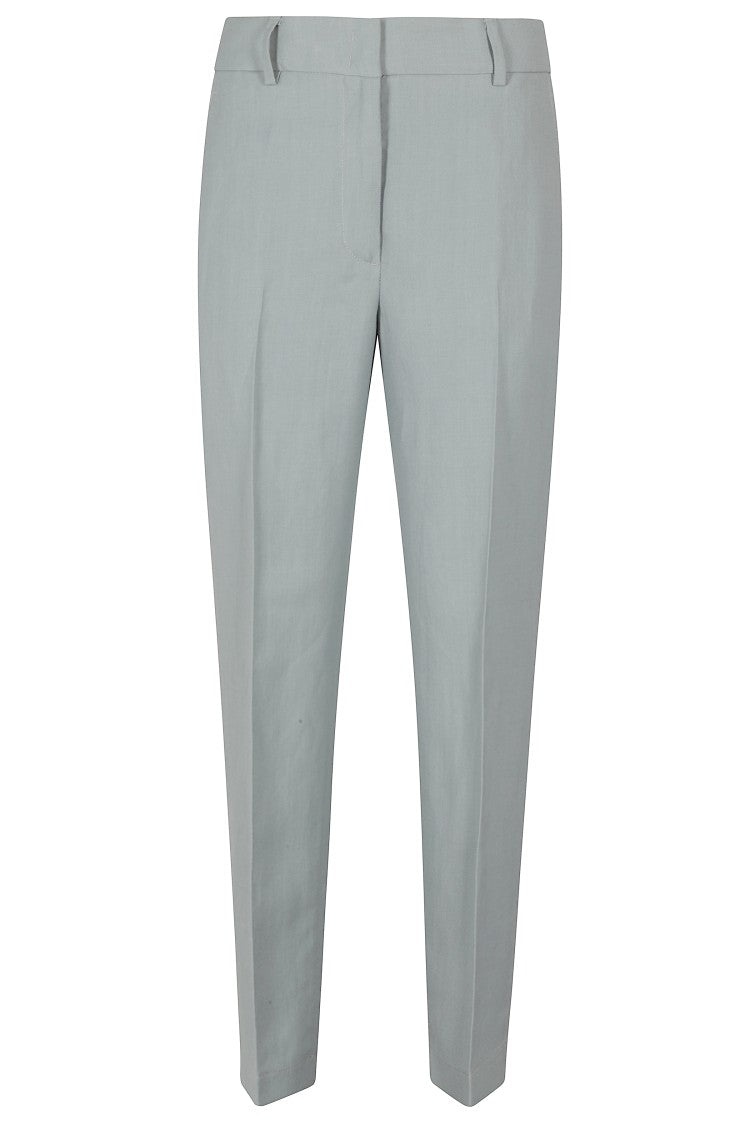 Seventy Tailored Viscose Pants - Green