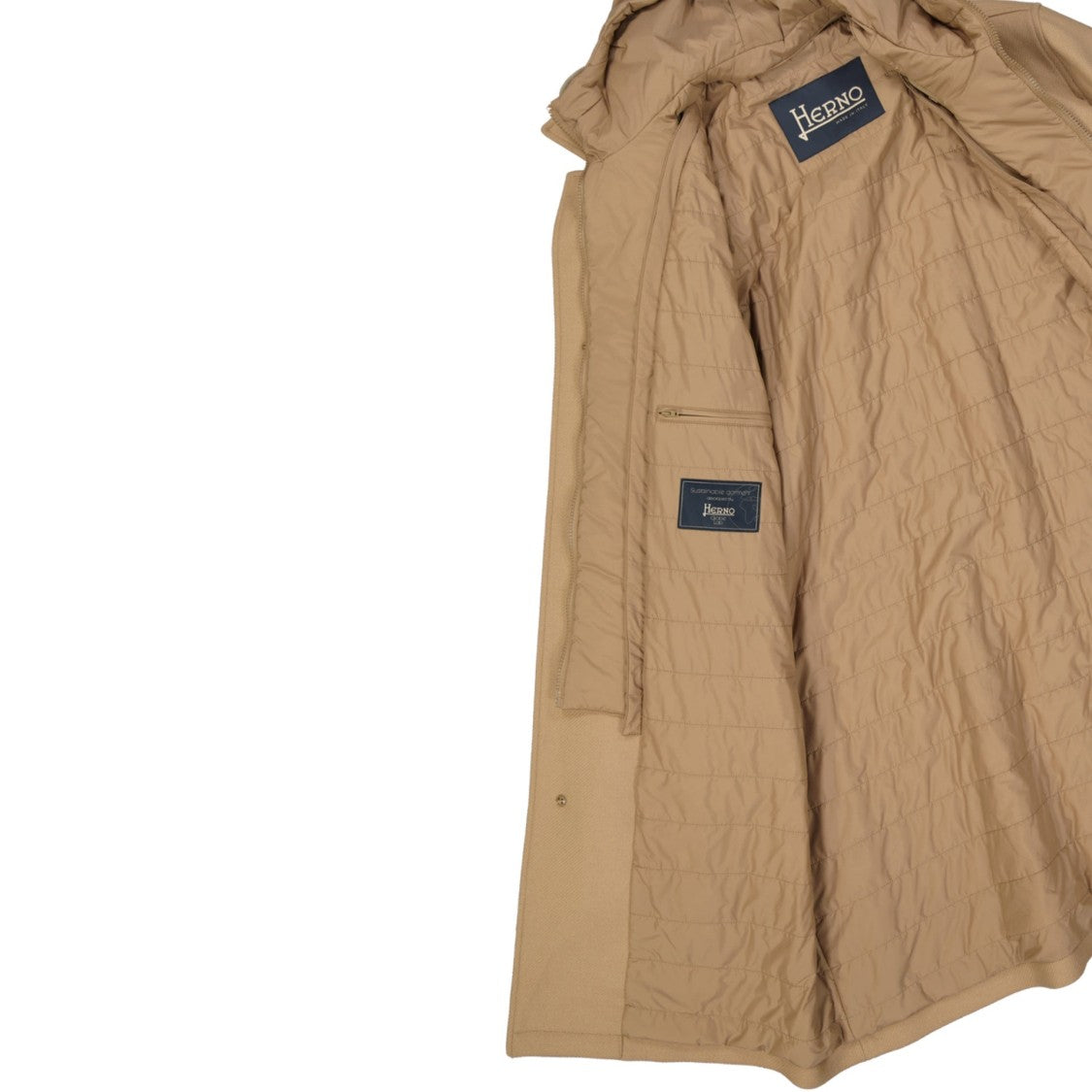 Herno Padded Coat With Down-Feather Fill