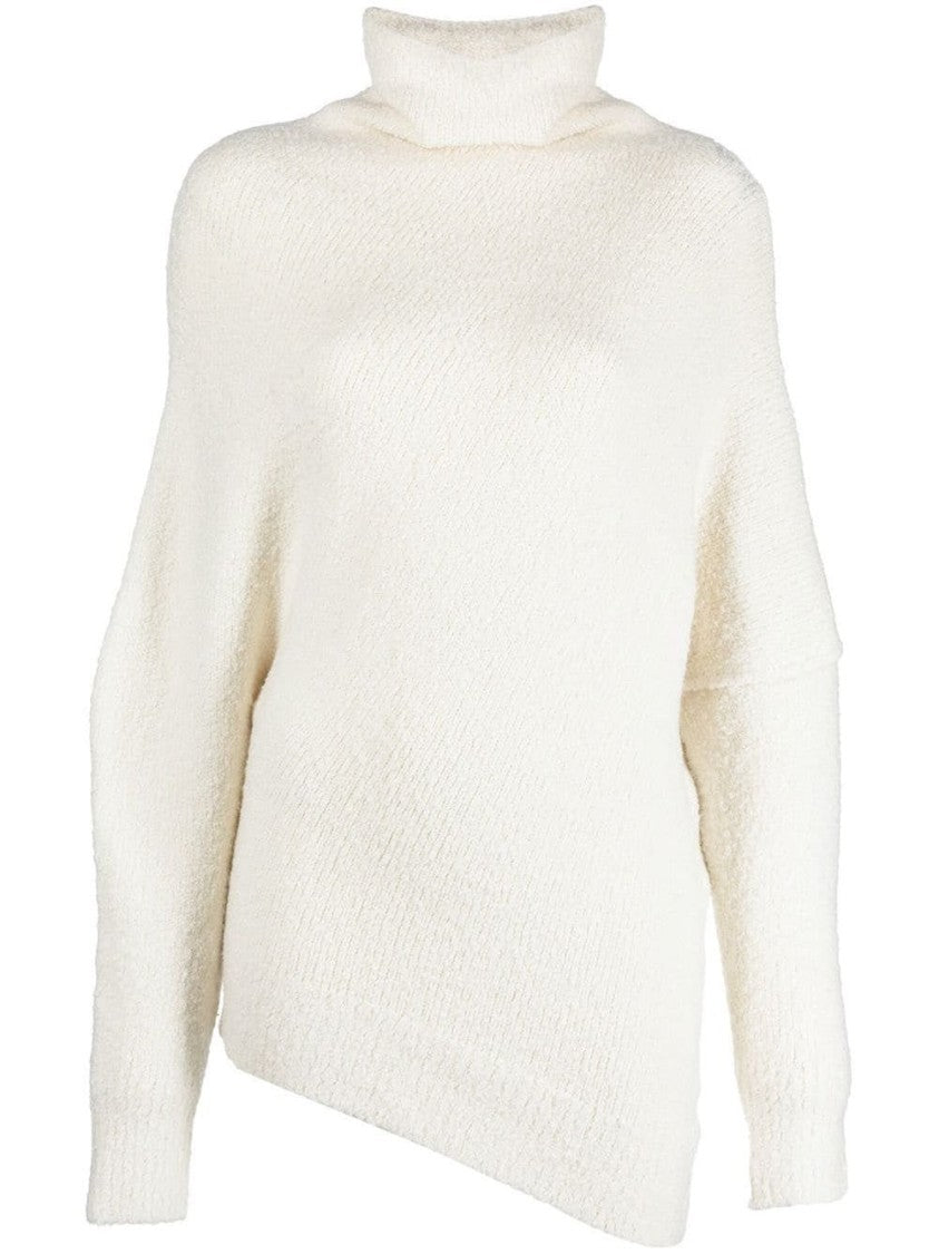 Proenza Schouler Fuzzy Boucle Twisted Sweater