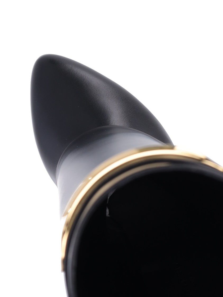 Givenchy Black Shark Pinch Calfskin Boots