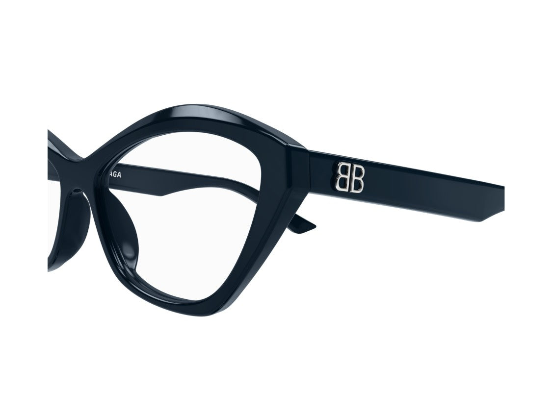 Balenciaga Black Bb0341o Glossy Oversized Cat-Eye Sunglasses
