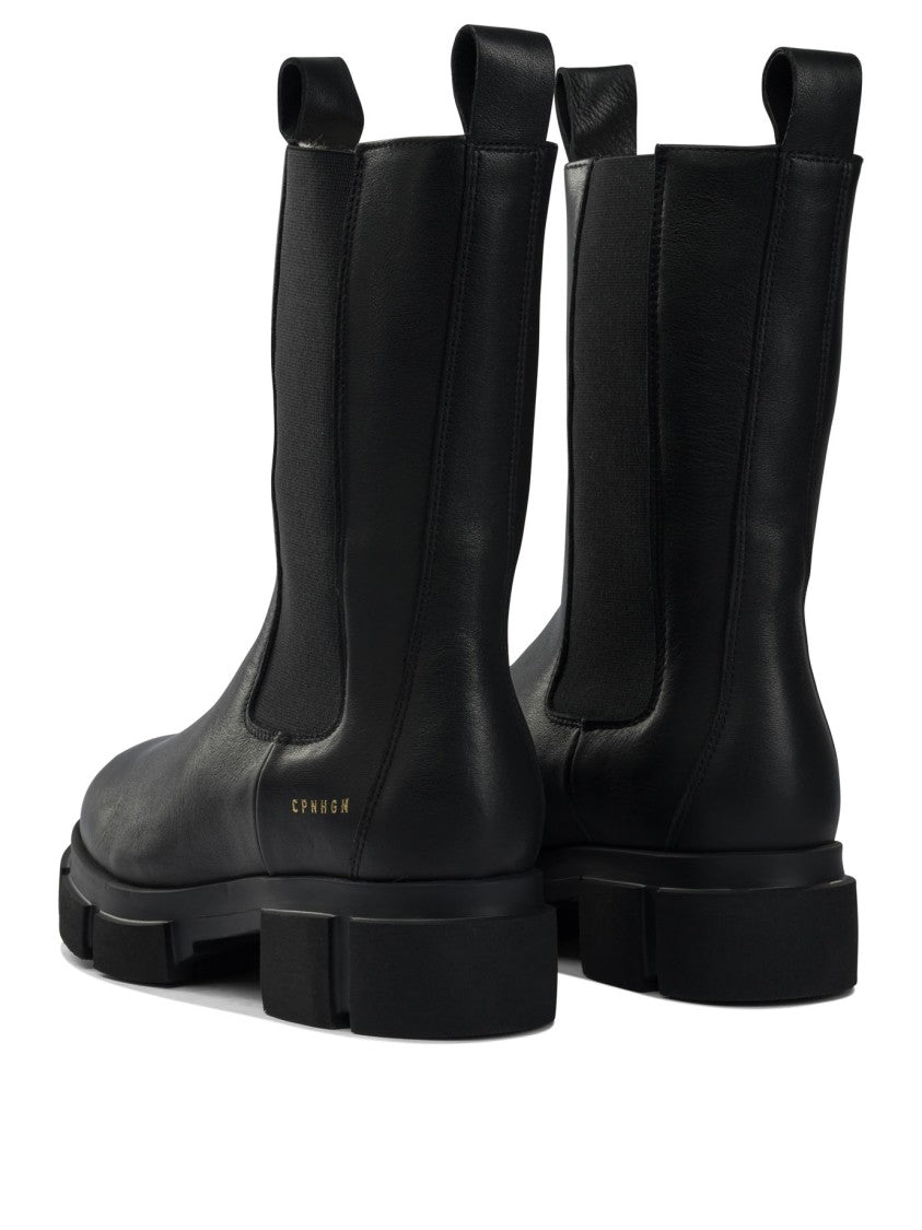 Copenhagen Calf Leather Ankle Boots