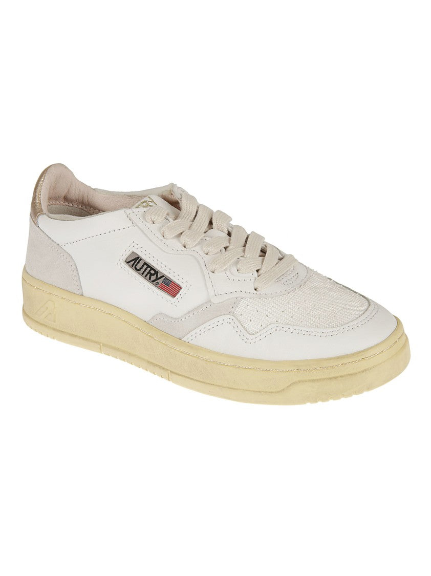 Autry White Leather Sneakers With Timeless Design