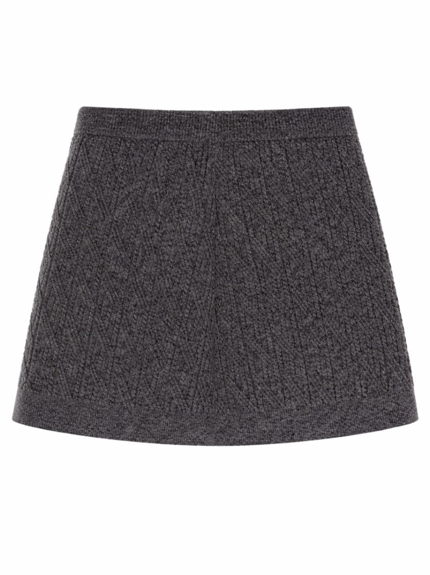 The Garment Como Wool Cashmere Wrap Miniskirt