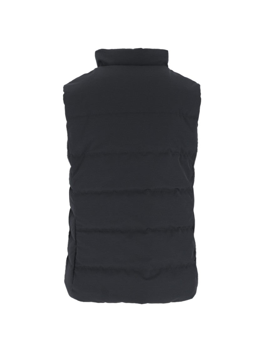 Canada Goose Black Freestyle Quilted Padded Outerwear Vest