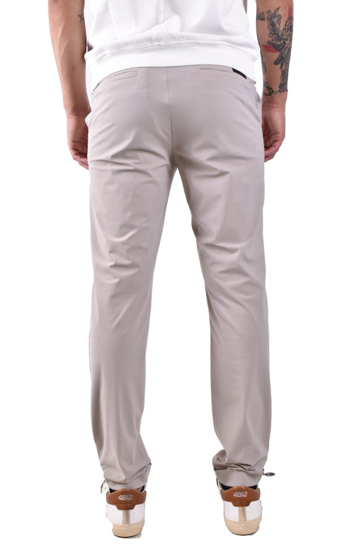 Rrd Beige Polyamide-Elastane Blend Casual Pants