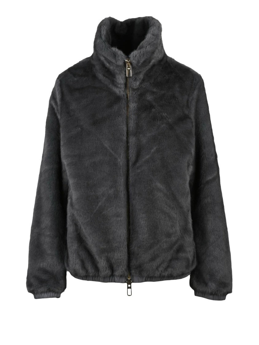Duno Grey Polyester Eco Coat